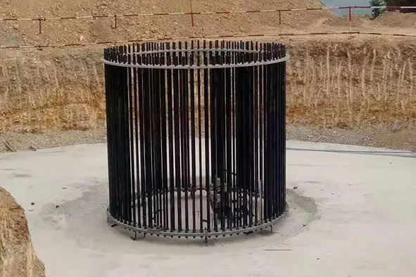 foundation basket for wind turbines